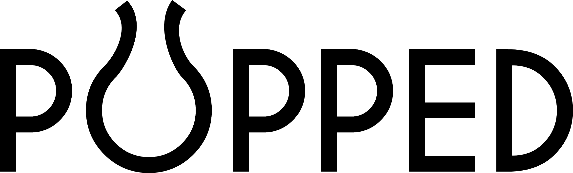 Popped logo